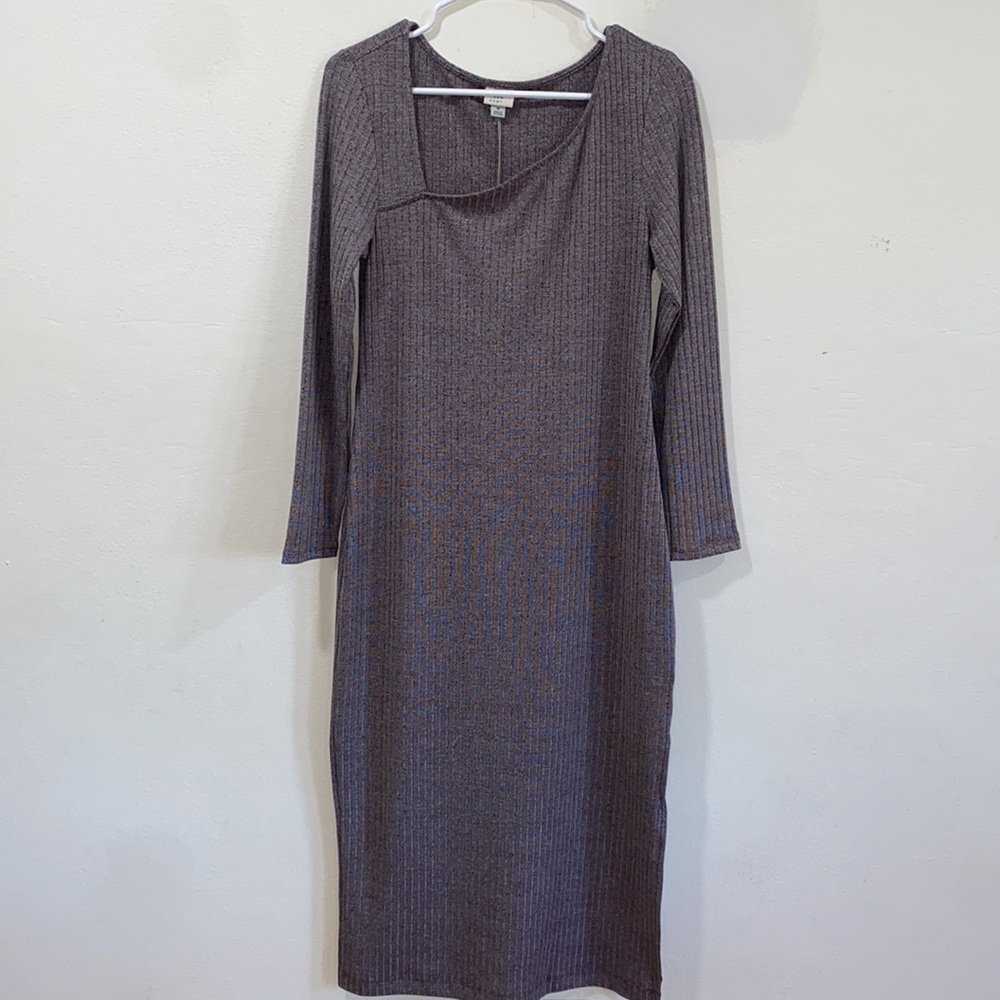 A New Day Women’s Long Sleeve Knit Dress NWT